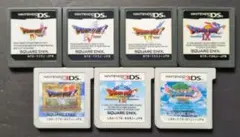 【ソフト単品】ドラゴンクエストⅣ・Ⅴ・Ⅵ・Ⅶ・Ⅷ・Ⅸ・XI　7点　動作確認済み