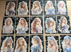 《カット未》ガール　MALAMA様素材　コラージュ素材　おすそ分け