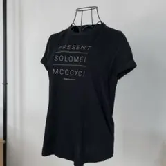 BRUNELLO CUCINELLIブルネロクチネリモニーレロゴプリントTシャツのサムネイル