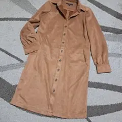 新品同様【BROOKS BROTHERS】丸の内　約５万フェイクスエードワンピ