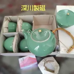 深川製磁☆未使用品 茶器揃い