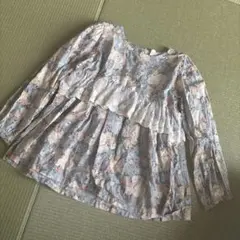 バースデイ　コトリ　花柄レースチュニック120