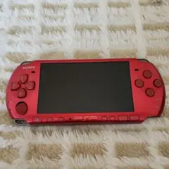 SONY PSP-3000 本体 レッド＊ジャンク品＊