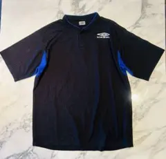 デサント　UMBRO 半袖ポロシャツ フットサルウェア　フリーサイズ