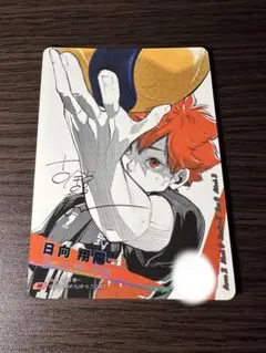 ハイキュー!! 日向翔陽 バボカ サイン入り レアカード