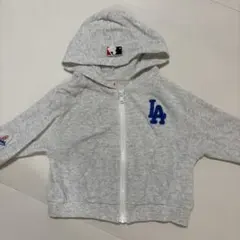 petitemain 男の子 ベビー MLB アウター ジャケット LA 80