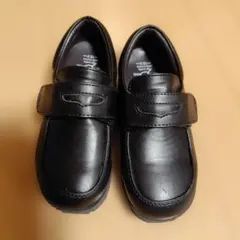 キッズ　フォーマルシューズ　ブラック　19cm　ローファー
