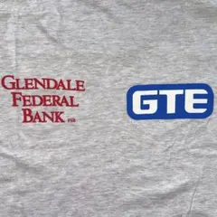 90s Padres GTE Glendale Fed Bank Tシャツ