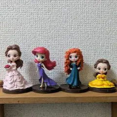 3 ディズニー フィギュア　Qposket petit ディズニー　ディズニー