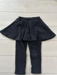 petit main スカート付きレギンス スカッツ 100cm ダークグレー