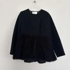⭐*い様 再値下げ　CADUNE ボアジャン　黒 ⭐*い様 再値下げ CADUNE ボアジャン 黒の通販はau PAY マーケット