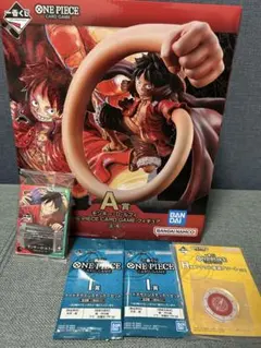 ONE PIECE モンキー・D・ルフィ A賞　プロモーションカード付き