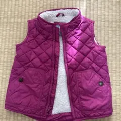 babyGap キッズ ダウンベスト 紫 110cm