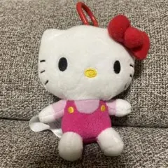 ハローキティ ぬいぐるみ キーホルダー カラビナ付き