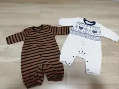 ベビー服　ロンパース　2着セット　60センチ