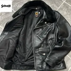 2026年最新】SCHOTT カラー：ブラック系 メンズ レザージャケット