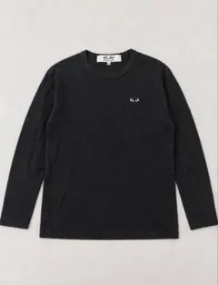 PLAY COMME des GARCONS 長袖カットソー ブラック M - メルカリ