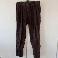 OLD NAVY【M】 ブラウン スリムパンツ コーデュロイ 古着 カジュアルのサムネイル