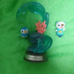 スイングヴィネットコレクション　ポッチャマ＆ミジュマル　フィギュア　ポケモン