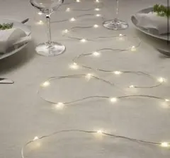 IKEA VISSVASS ヴィスヴァス LEDライトチェーン 40球のサムネイル