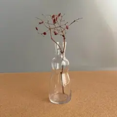 シグネペーションメリン ミニ フラワーベース 廃盤品 ガラスボトル 1個