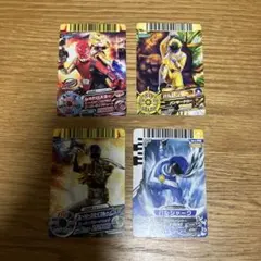 百*羽様 スーパー戦隊バトル ダイスオーDX カード 電磁戦隊メガ