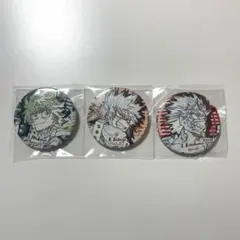 ヒロアカ 緑谷、爆豪、切島 缶バッジ3点セット