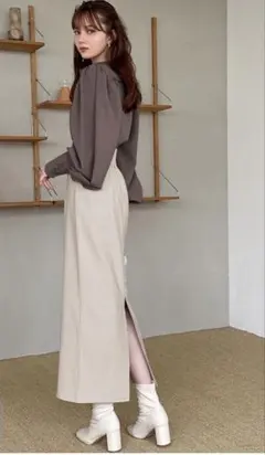 バックスリットタイトスカート　dk1081