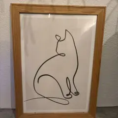 ちぎらまりこさん　原画　作家さん　貼り絵　　切り絵　ハンドメイドイラスト　黒猫 ちぎらまりこさん 原画 作家さん 貼り絵 切り絵 ハンドメイドイラスト