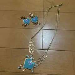 新品　実写版　アラジン　ジャスミン　ネックレス　イヤリング　アクセサリー　dハロ