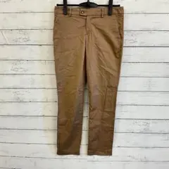 UNIQLO ユニクロ✨【S】【ウエスト61】チノパン スリムフィット ブラウン