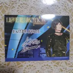 あ*◎様 うたプリ シオン 直筆サイン入り ポスター 特典カード セット 4516] 紫咲シオン 直筆サイン入り ポストカード