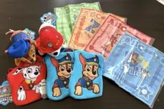 パウ・パトロール ぬいぐるみ　ポーチ　ハンカチセット