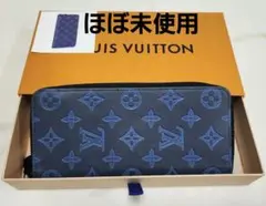 極美品 ヴィトン モノグラムシャドウ ジッピーウォレット ヴェルティカル 長財布