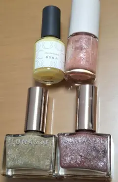 LUNASOL RMK OSAJI ネイルカラー 4本セットのサムネイル