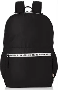 【リュック】BEAMS DESIGN ブラック　ユニセックス