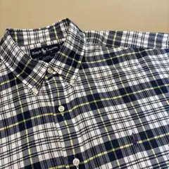 90s Ralph Lauren BLAIRE インディア　チェック 半袖Lのサムネイル