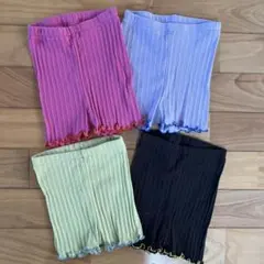 MARKEY''S ムジリブペチパンツ 100cm 4枚セット