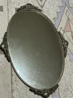 アンティーク　大きい鏡　ミラー　インテリア　美容室　古民家　骨董