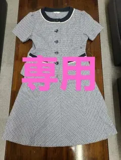 夏の事務服 スカートスーツ上下 9号