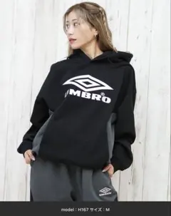 アンブロ　トレーナーパーカー　ブラック　M 新品