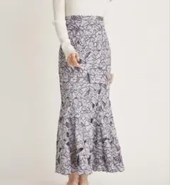 最終価格‼️スナイデル　レースアップスカート　カッティングレースマーメイドスカート