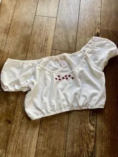 Free People オフショルダー 刺繍 トップスのサムネイル