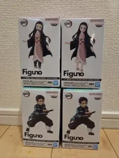 鬼滅の刃 Figuno フィギュア 4種セット新品未開封 - メルカリ