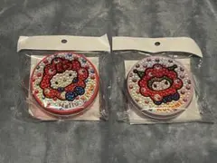 関西万博　キティミャクミャク　キラキラ　缶　ラムネ キティー　クロミ