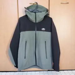 OUTDOOR 撥水防風マウンテンパーカー Ｄグリーン L　アウトドア 未使用品