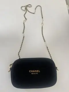 CHANEL BEAUTE ブラックポーチ
