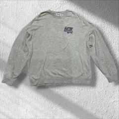 ◎ページボーイリム　アートフラワー　スウェット ユニセックス　グレー　 M