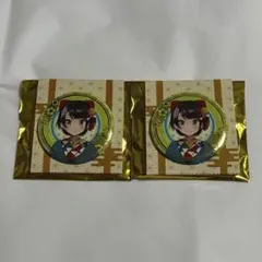 ホロライブ ランダム箔押し缶バッジ正月衣装ver. 大空スバル 2個セット