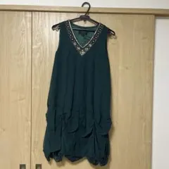 セール★美品★ATSURO TAYAMA アツロウタヤマ ワンピース グリーン